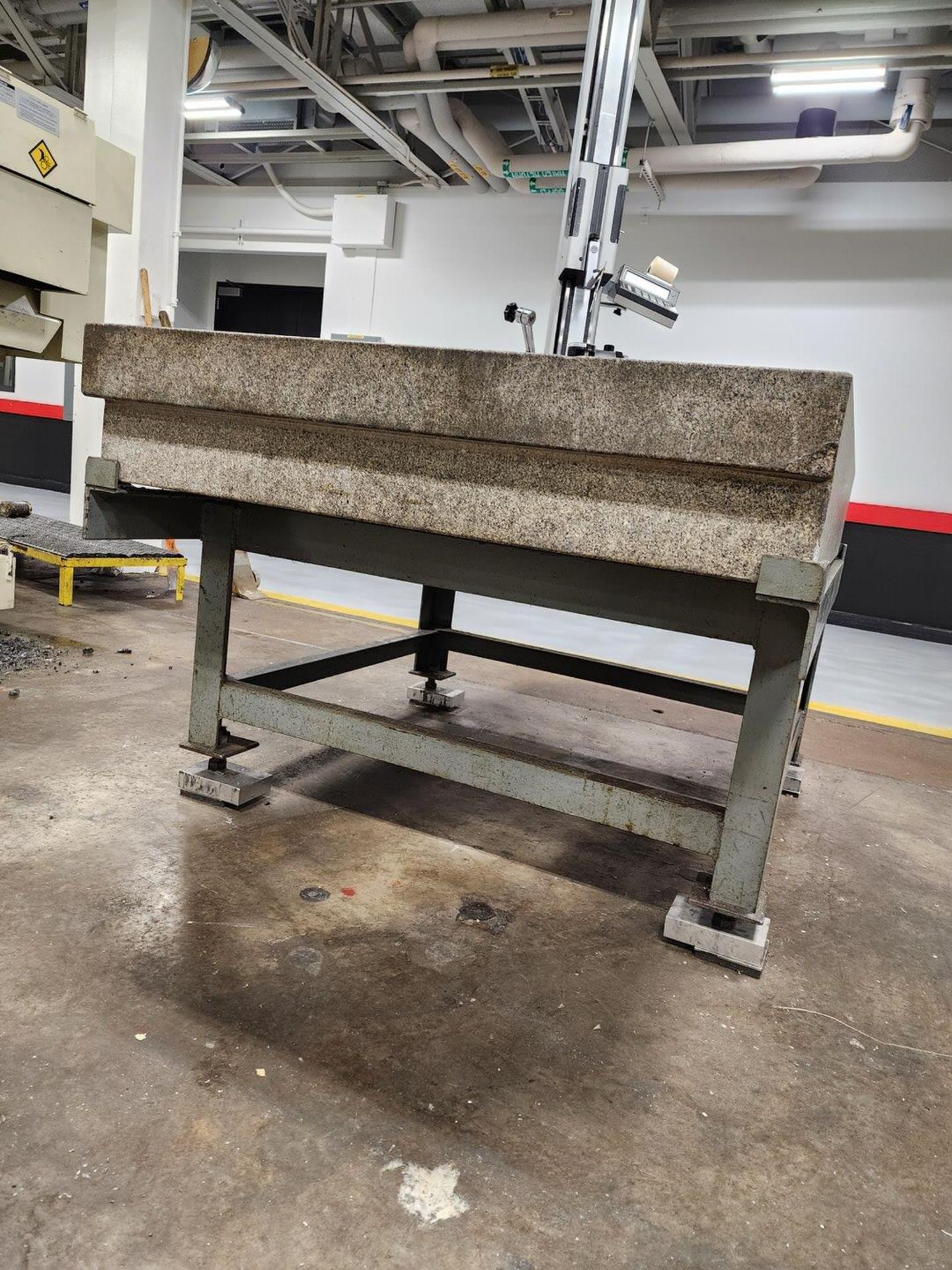 Surface Granite Plate W/ Stand 72"x48" - Image 4 of 5