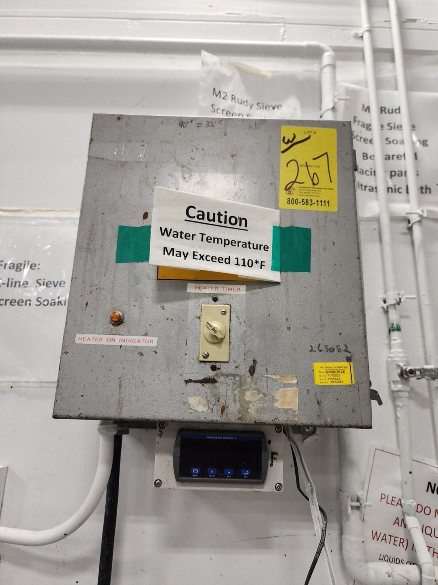 Industrial Sink W/ Heat Timer Control;W/ Bronson 8500 Series Control - Bild 13 aus 15