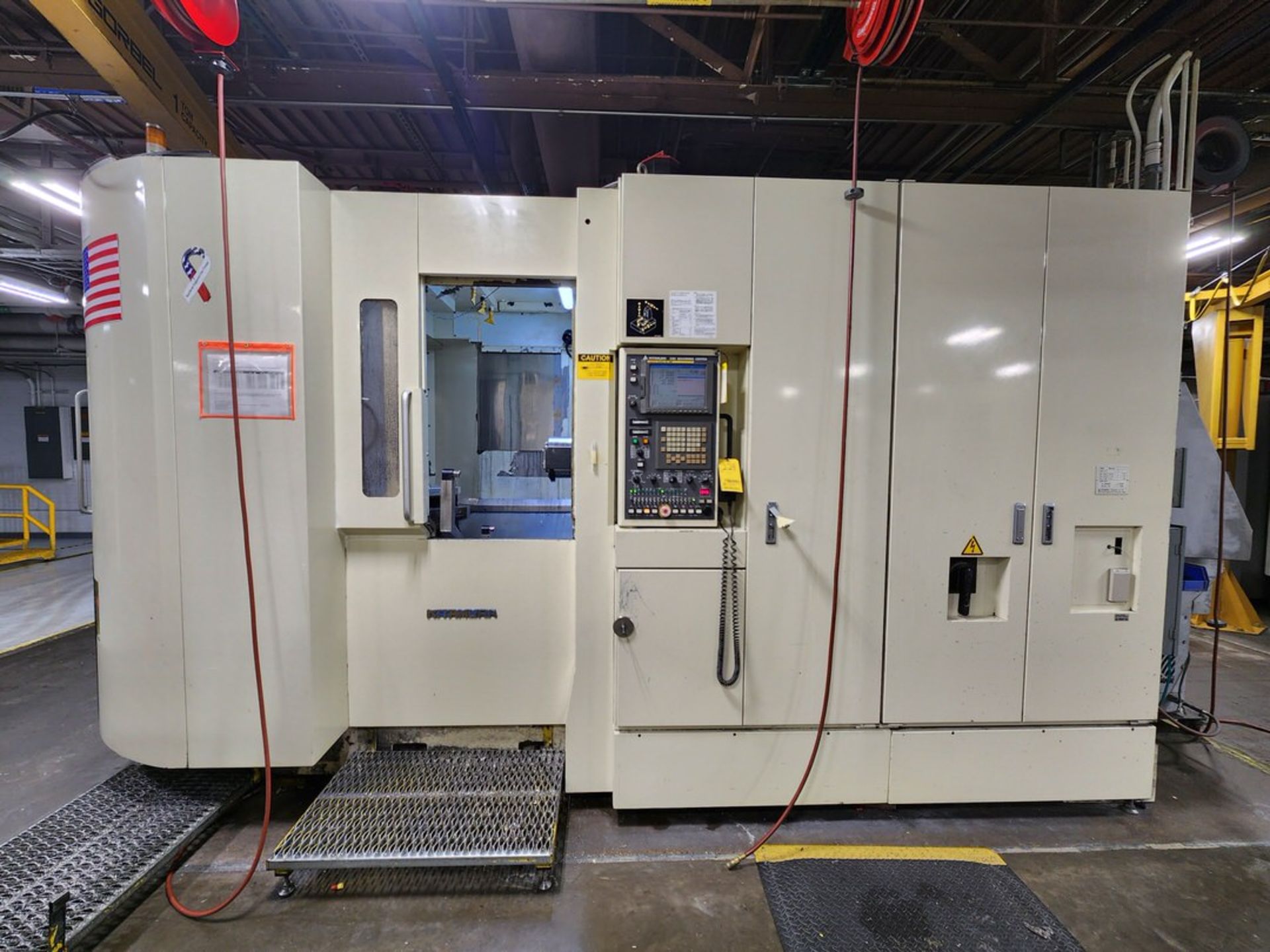 2005 Kitamura HX400IF Horizontal Machining Center W/ Fanuc Series 16-MB; 20,000 Spindle Speed - Bild 3 aus 18