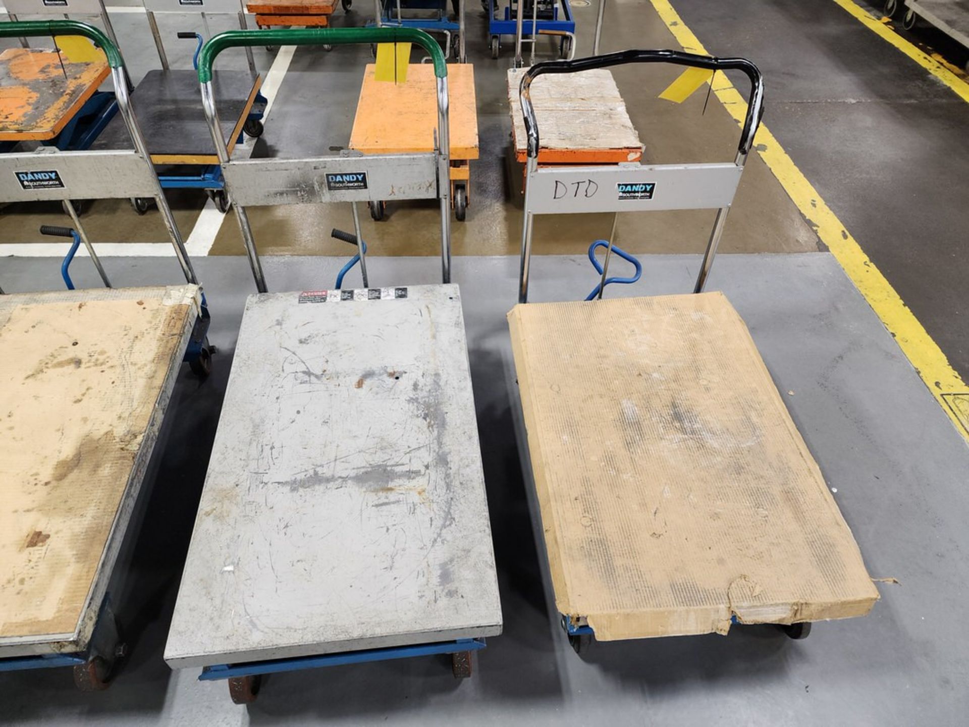 (2) Assorted Lift Tables - Image 4 of 5