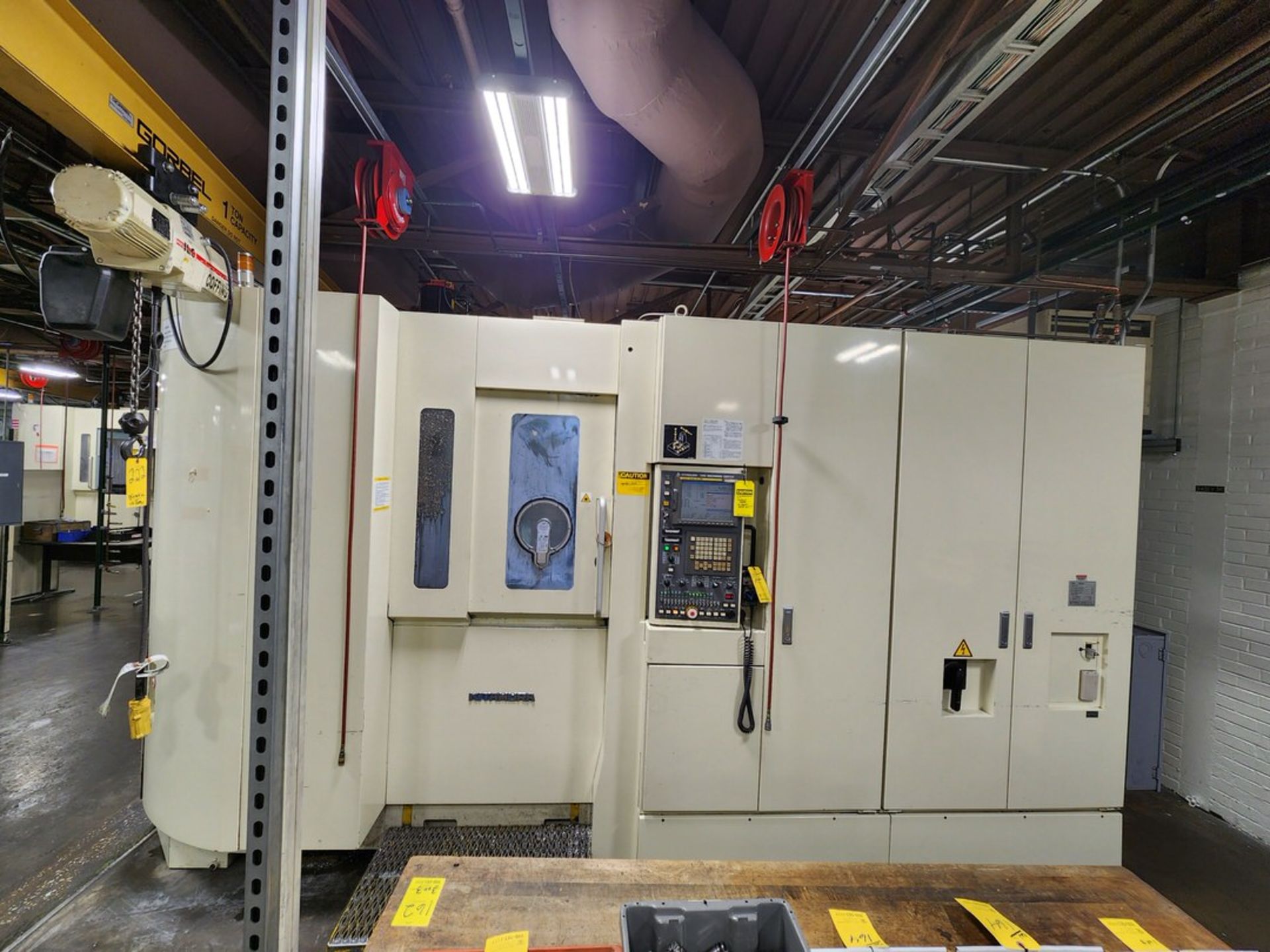 Kitamura HX400IG Horizontal Machining Center W/ Fanuc Series 16-MB; 13,000 Spindle Speed; 150ATC; ( - Bild 4 aus 20