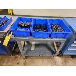 Rolling Material Cart W/ Contents