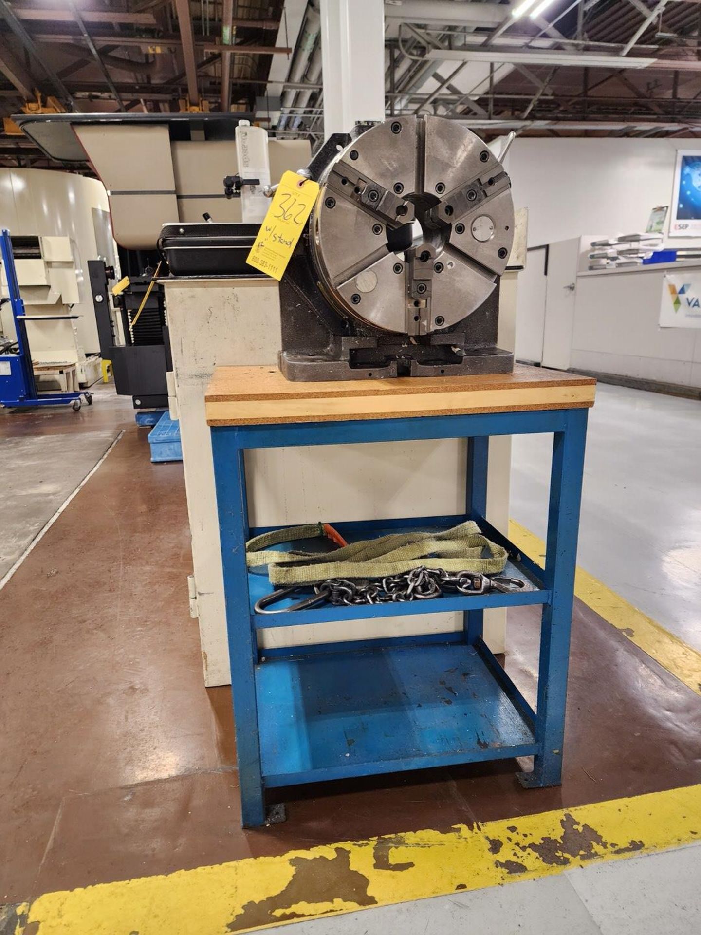 12" 3-Jaw Rotary Table W/ Stand - Image 4 of 5