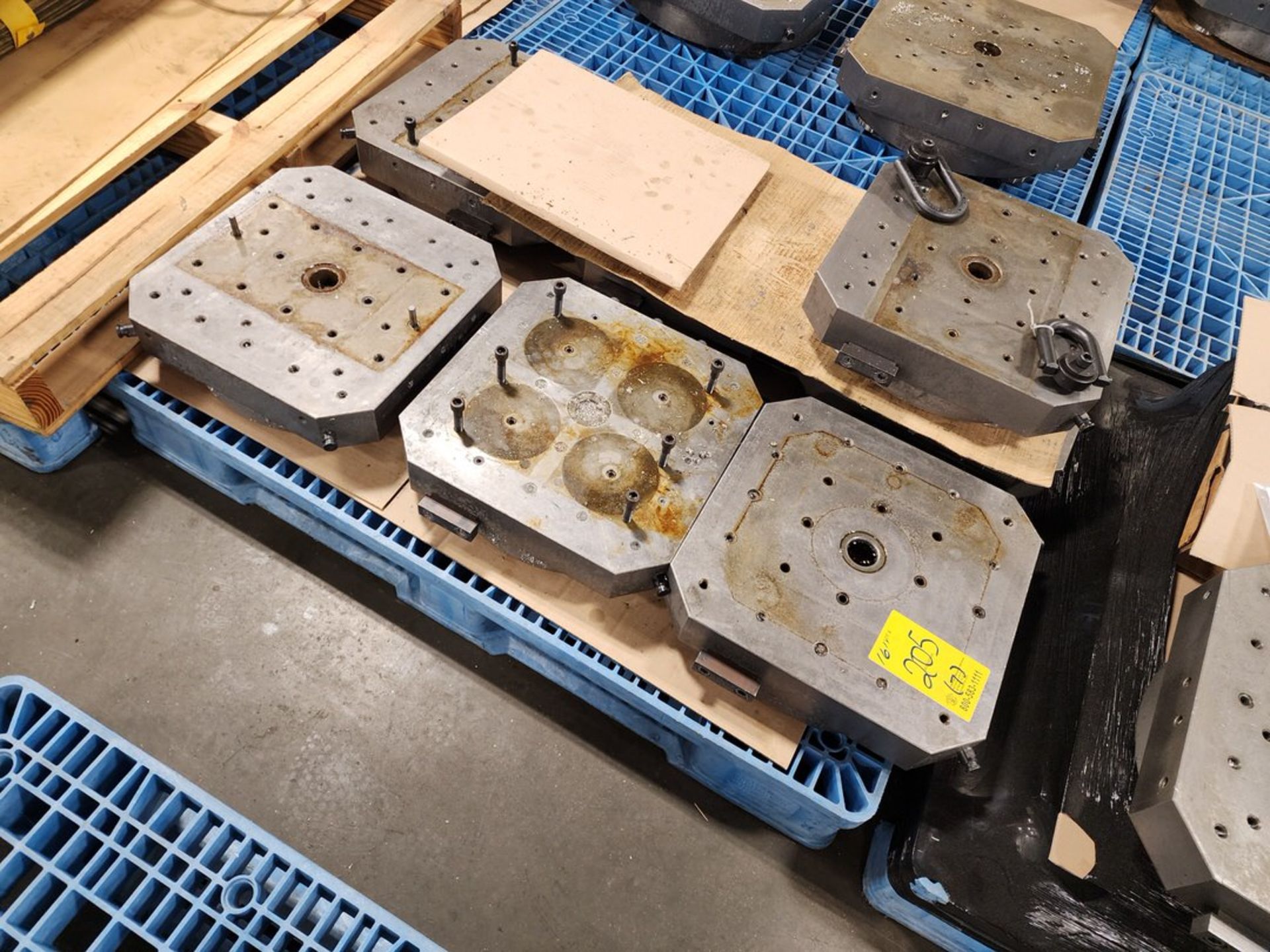 (7) Pallets W/ Tooling Plates - Image 3 of 4