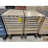 Lista (2) Rolling Modular Tool Cabinets