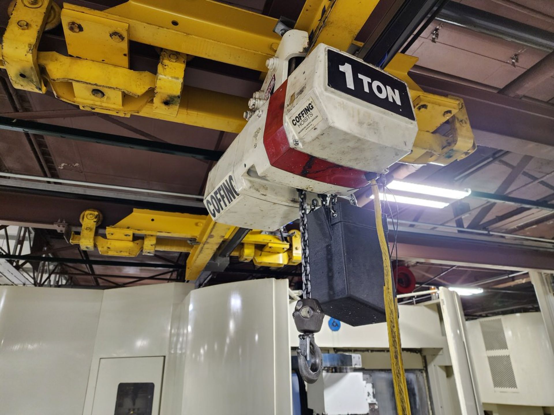 Proserv Anchor 1 Ton Overhead Crane 108" x 48" - Bild 3 aus 9