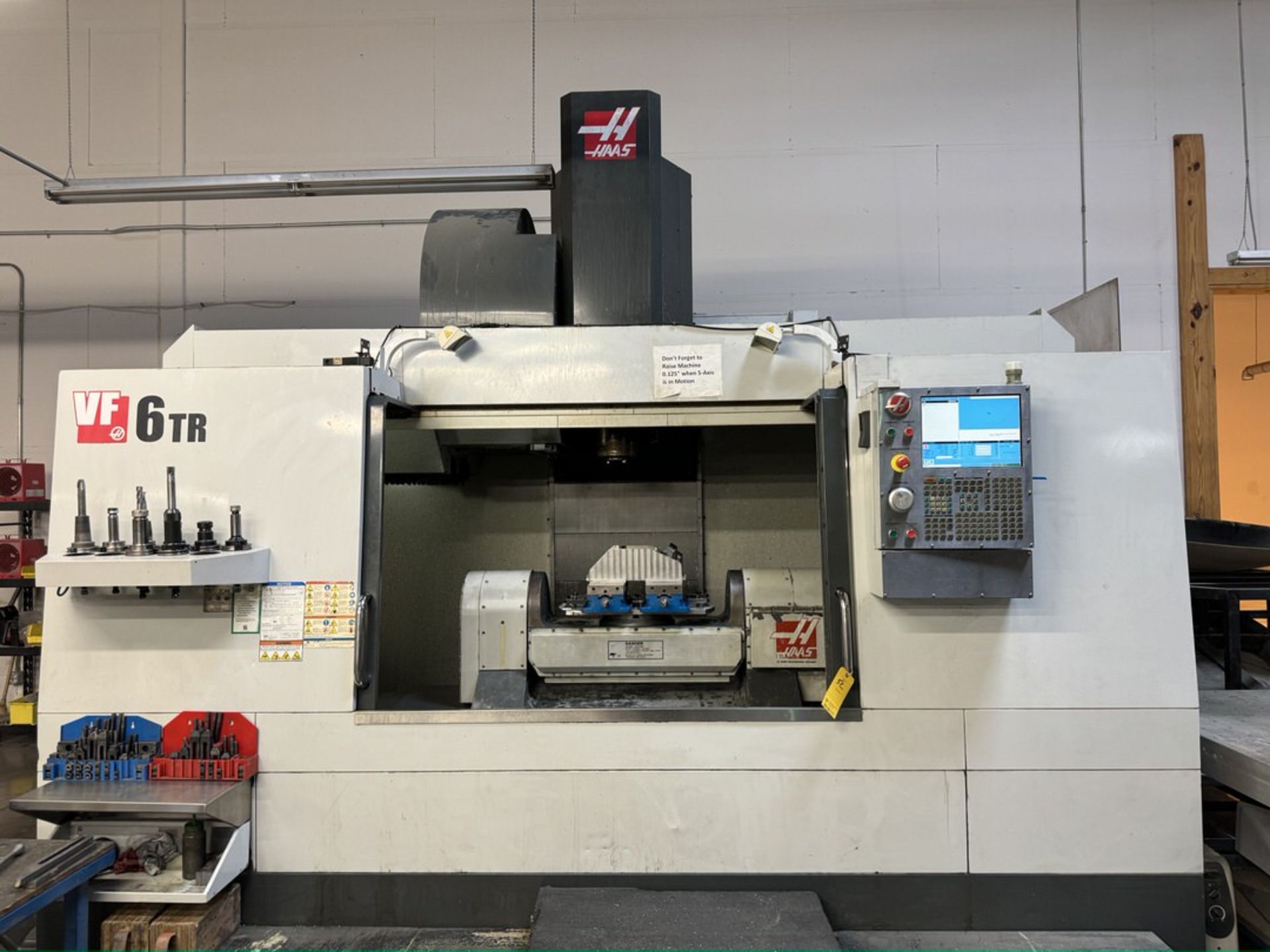 2011 Haas VF 6 TR 5 Axis Vertical Machining Center w/ Tooling - Image 4 of 15