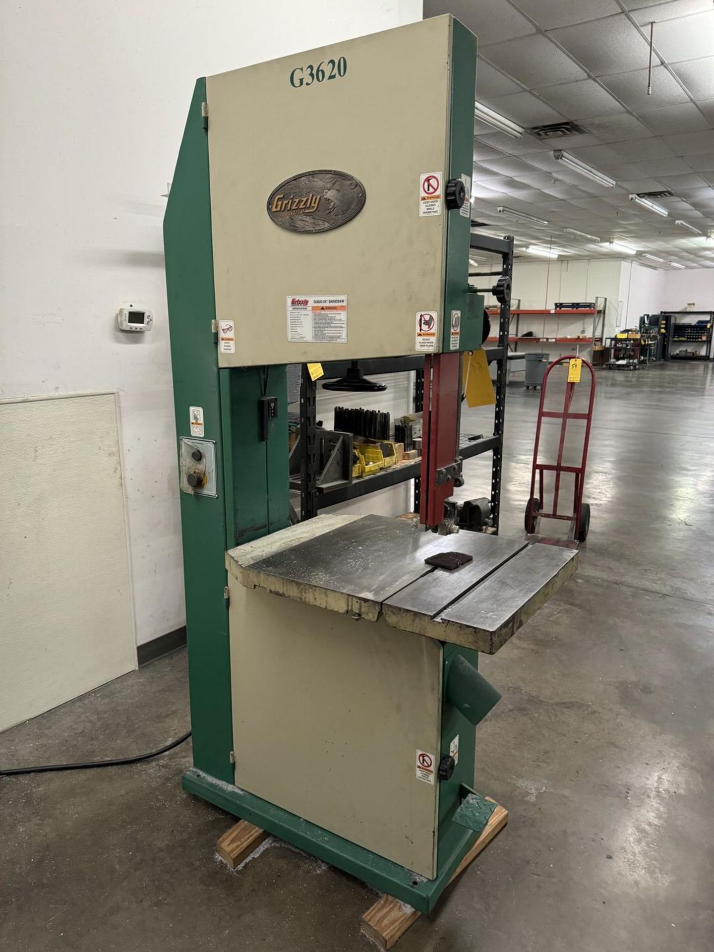 Grizzly Industrial G3620 24” Bandsaw - Image 2 of 2