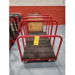 (4) Rolling Material Carts