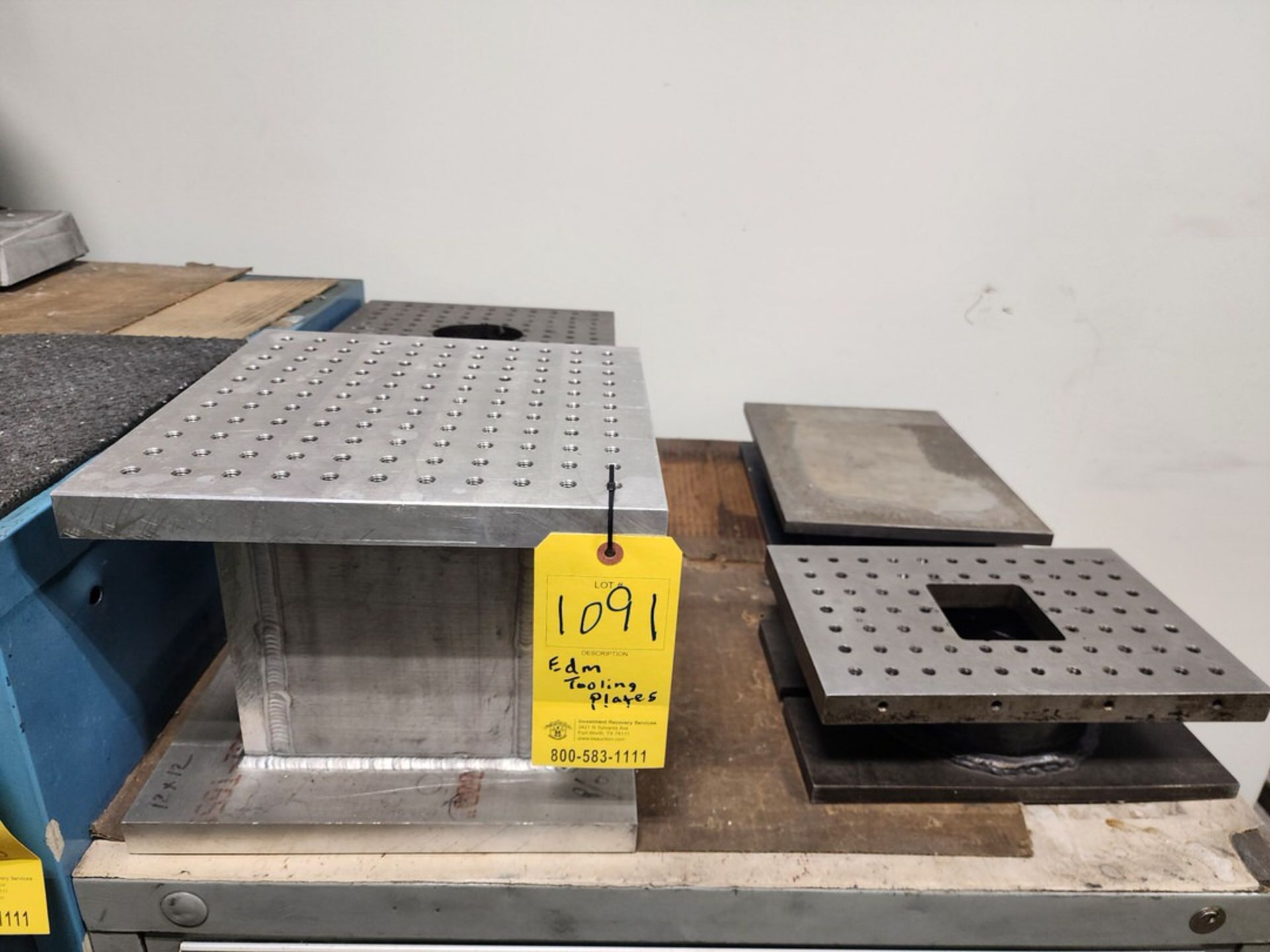 (4) Edm Tooling Plates