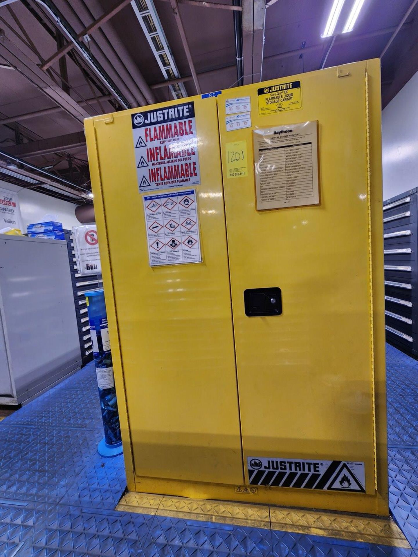 Just-Rite 45gal Flammable Cabinet - Image 2 of 3