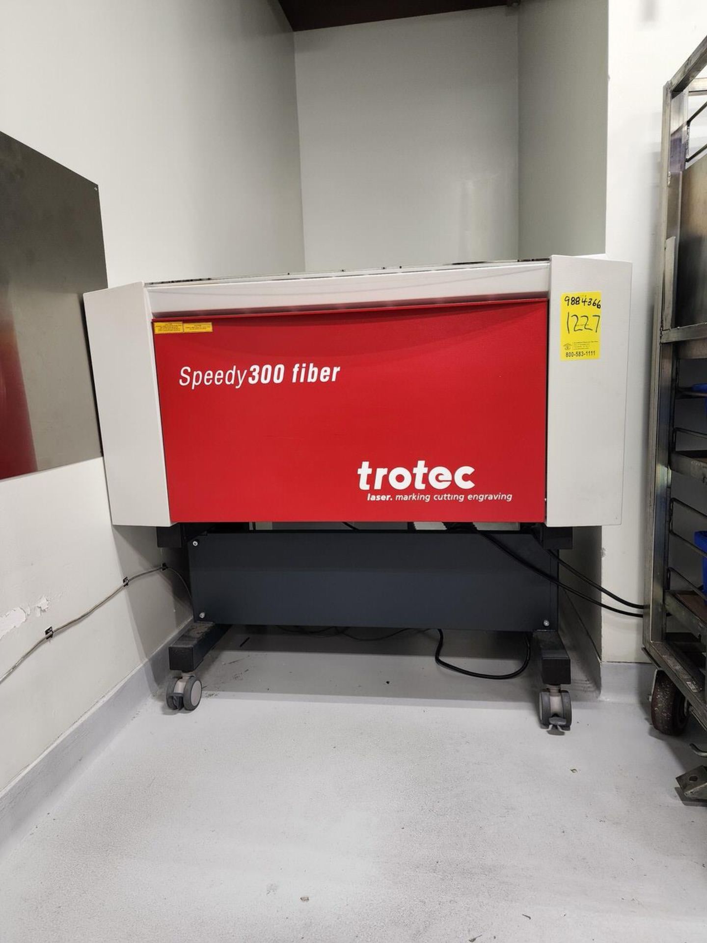 Trotec Speedy 300 Fiber Laser Marking Cutting Engraving Machine (Asset# 9884366) - Image 8 of 8
