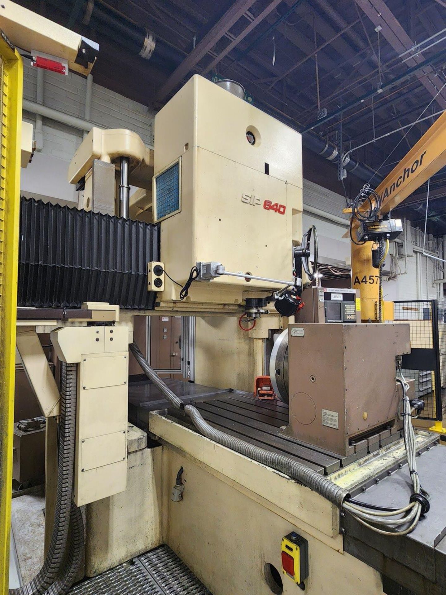 SIP SIP-640 Jig Boring Machine W/ Fanuc Series 16i-M Controller; Cutting Time: 15,304hrs - Image 7 of 36