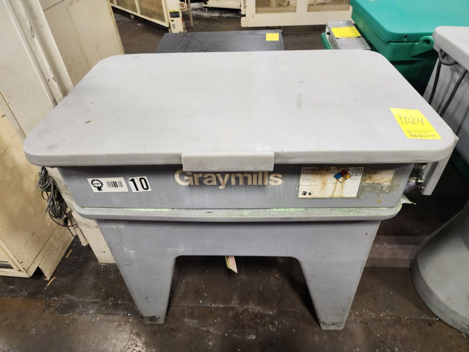 Gray Mills Parts Washer