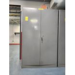 2-Door Material Cabinet W/ Contents