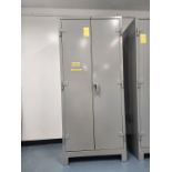 Lyon 2-Door Stl Material Cabinet W/ Contents