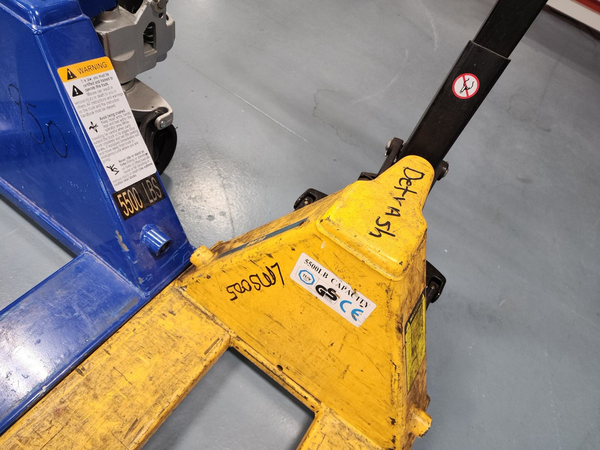 (2) Pallet Jacks 5500lb Cap. - Image 3 of 3