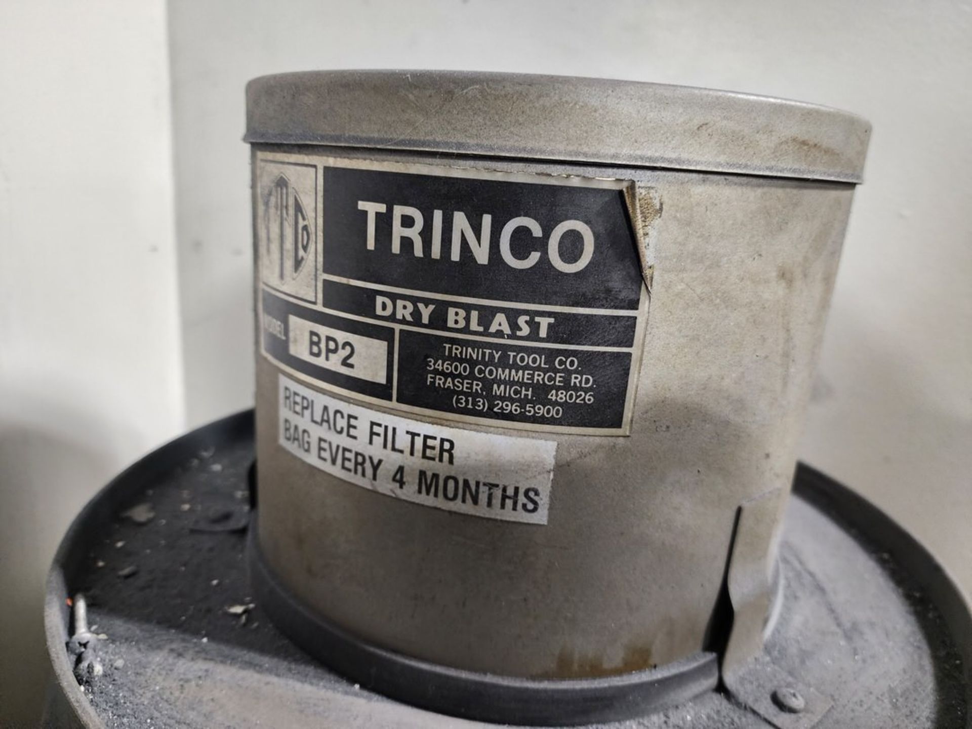Trinco 38/BP2 Blast Cabinet - Image 8 of 10