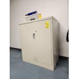 2-Door Material Cabinet W/ Simco Ion Air Blower