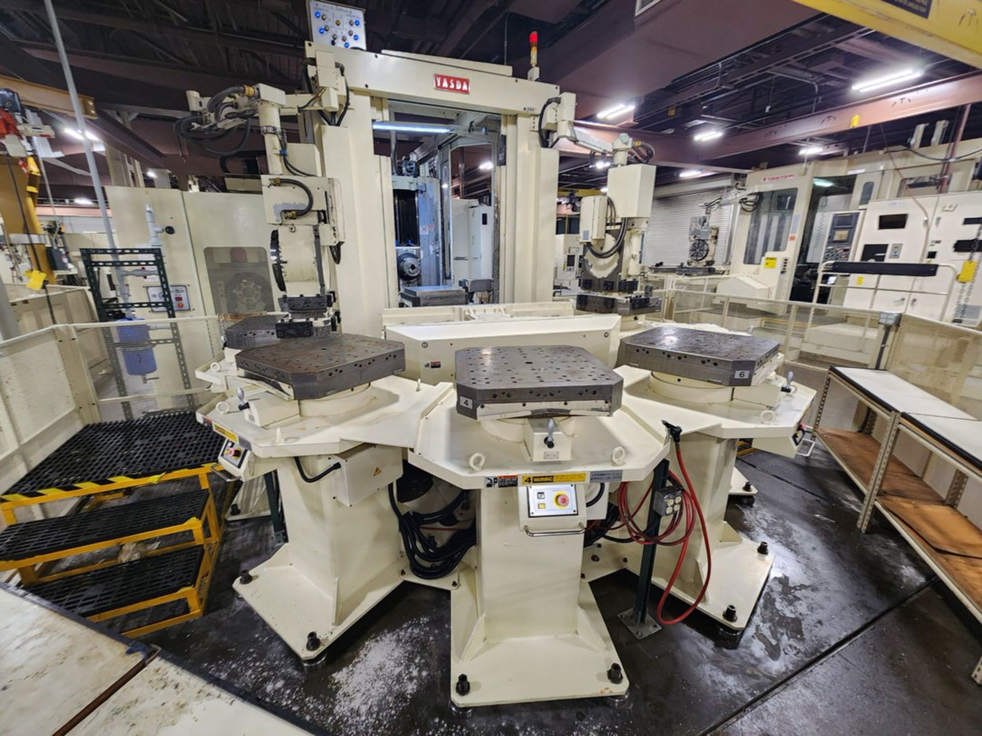 2002 Yasda YBM-700N 5-Axis Horizontal Maching Center W/ Fanuc Series 150i-M Controller - Image 8 of 42