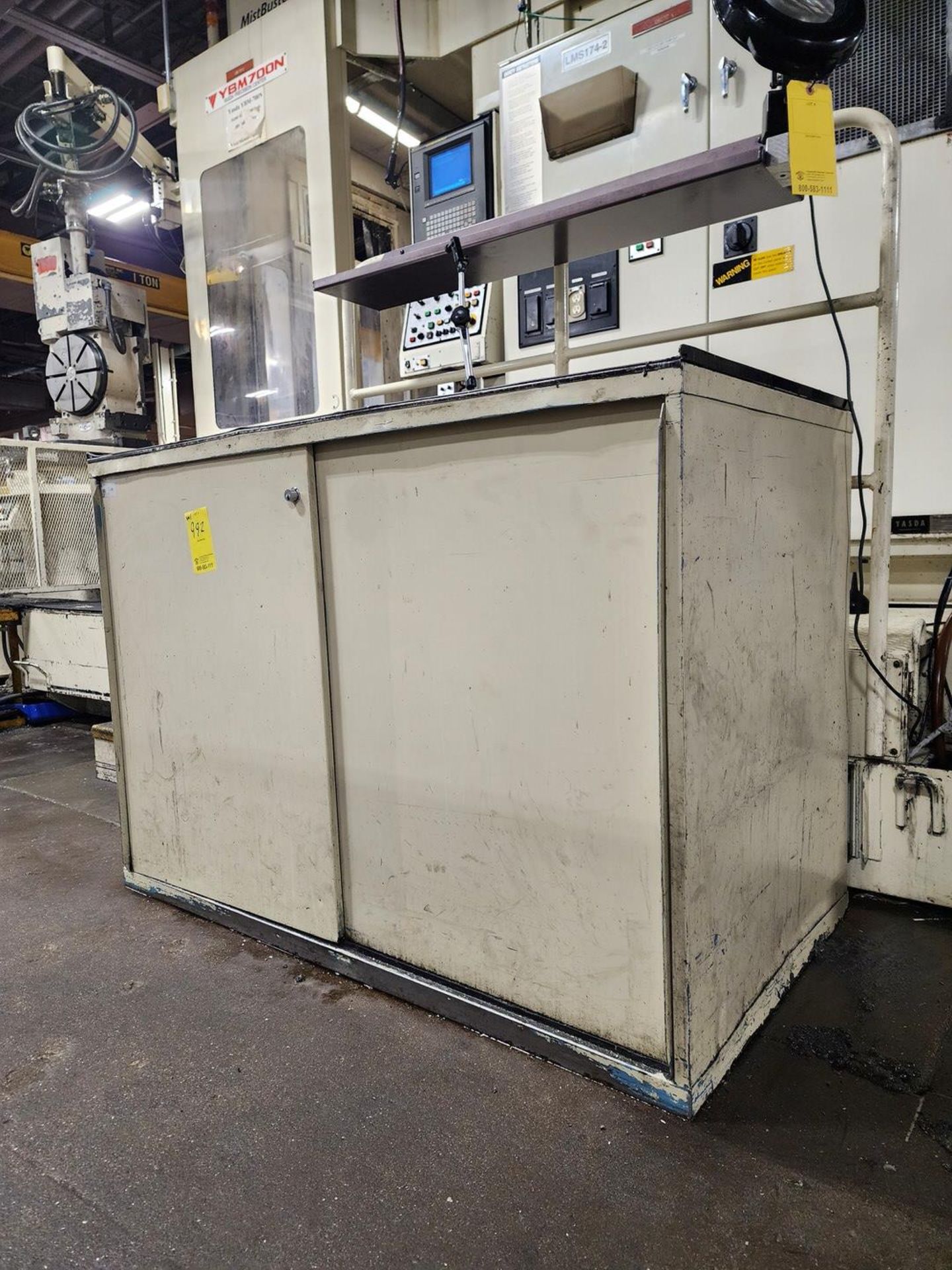 Yasda YBM-700N 5-Axis Horizontal Maching Center W/ Fanuc Series 150i-M Controller; (6) 25" - Image 36 of 38