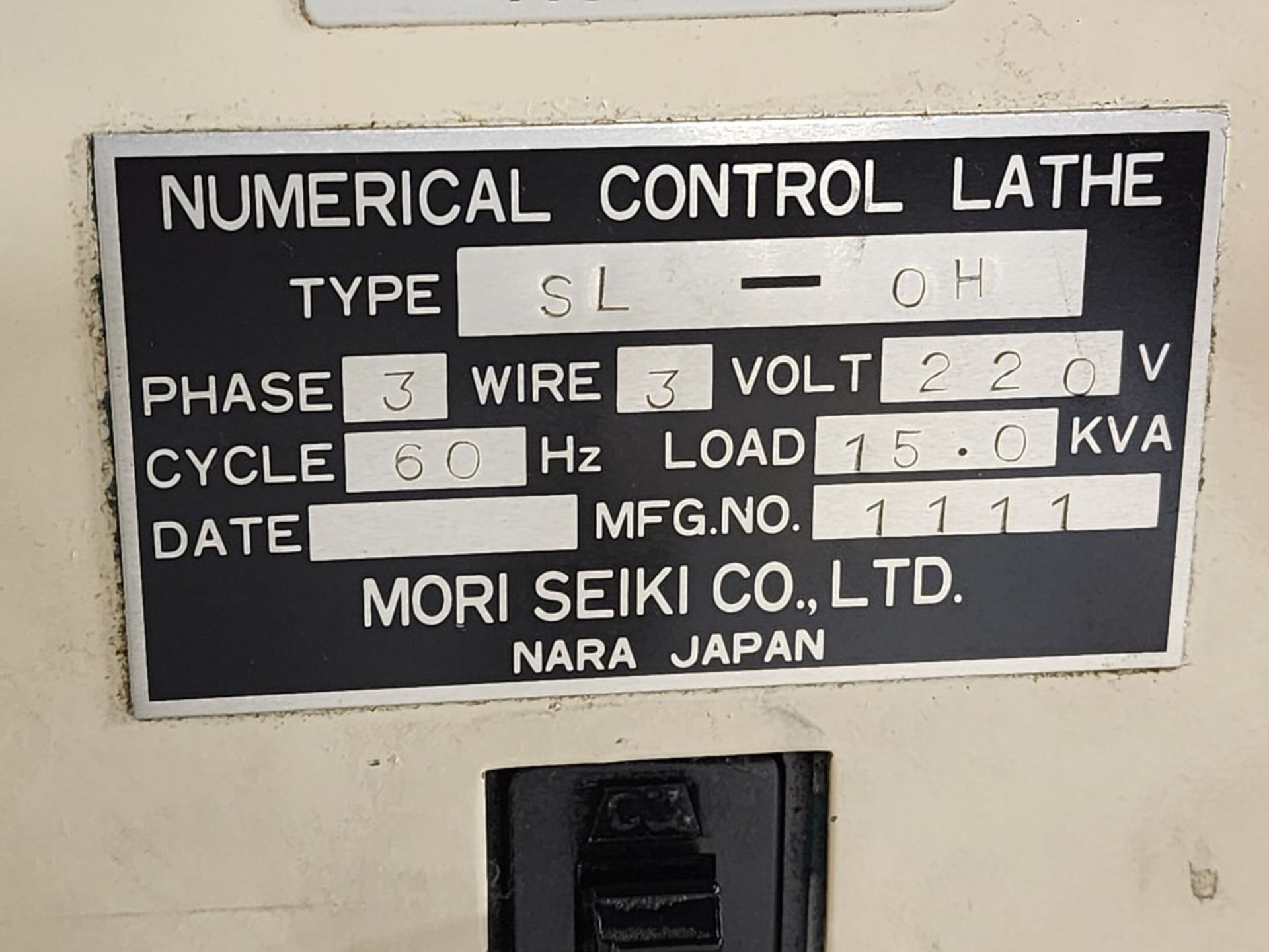 Mori Seiki SL-O Numerical Control Lathe W/ Lista Modular Matl. Cabinet & Tooling (Asset# 1153419) - Bild 13 aus 32
