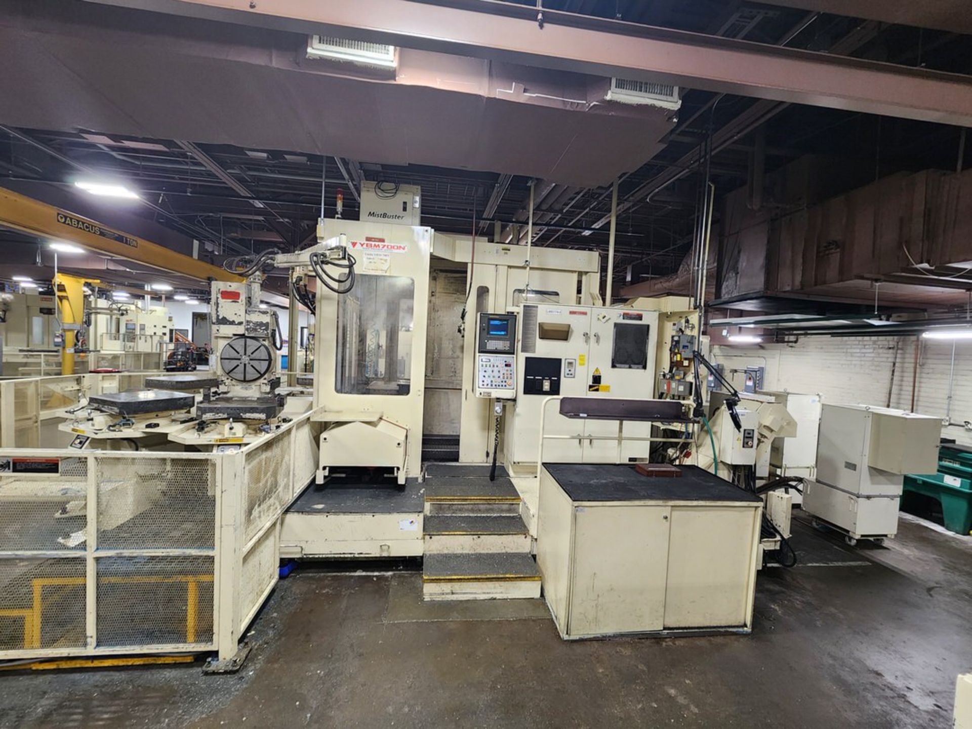 Yasda YBM-700N 5-Axis Horizontal Maching Center W/ Fanuc Series 150i-M Controller; (6) 25" - Image 2 of 38