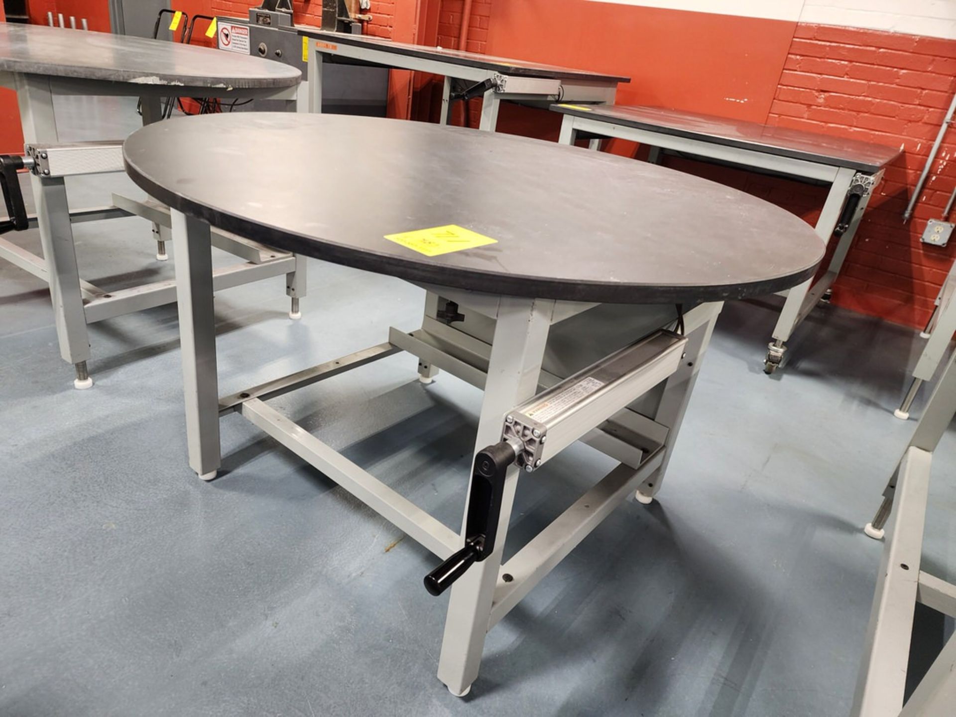 Movotec Adjustable Table 48"dia - Image 2 of 3