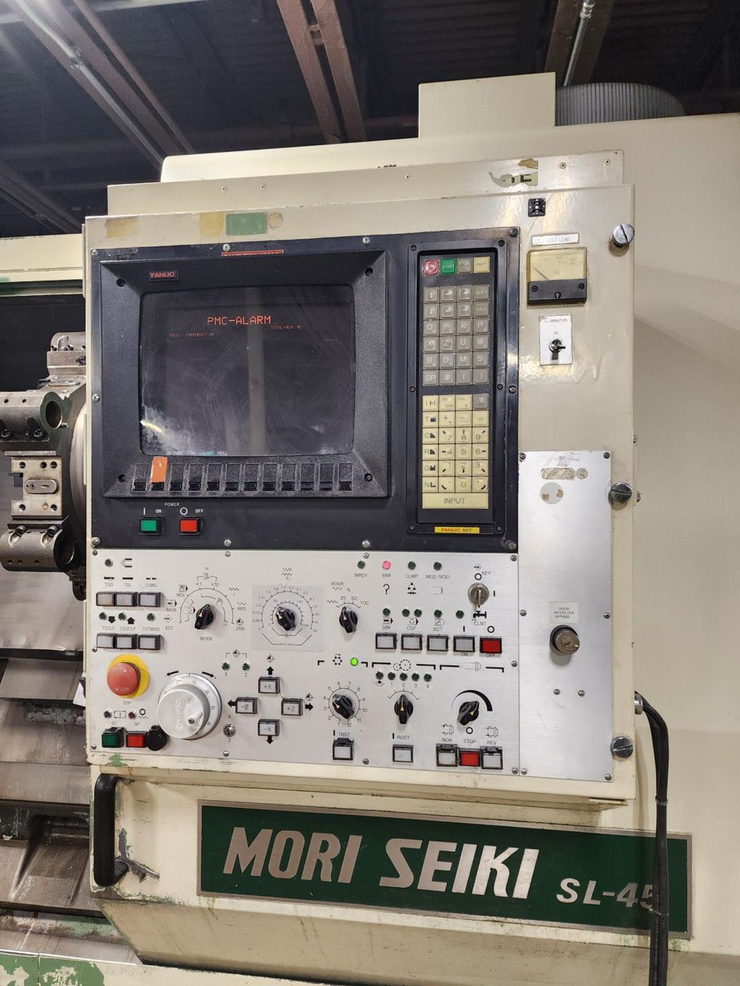 Mori Seiki SL-45A CNC Lathe W/ 18" 3-Jaw Chuck; W/ 12-Tool Turret Station; W/ Fanuc Controller; W/ - Image 11 of 17