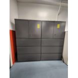 (2) Material Cabinets
