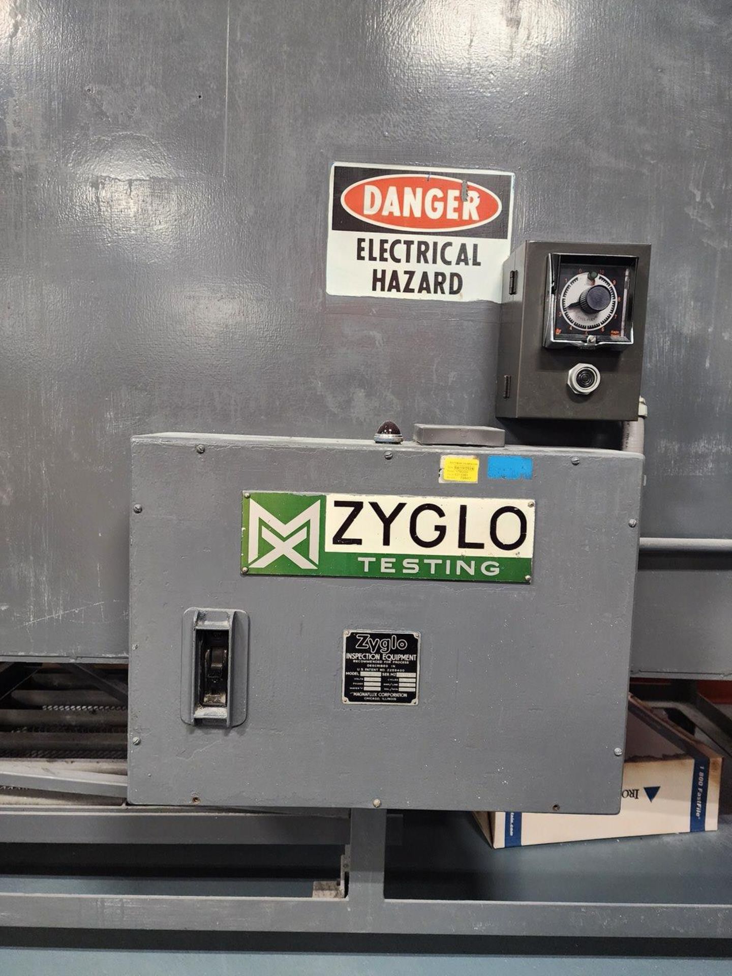 Zyglo Testing Oven W/ Honeywell Controller (Asset# 70607); W/ Magnaflux Inspection Station & - Image 5 of 27