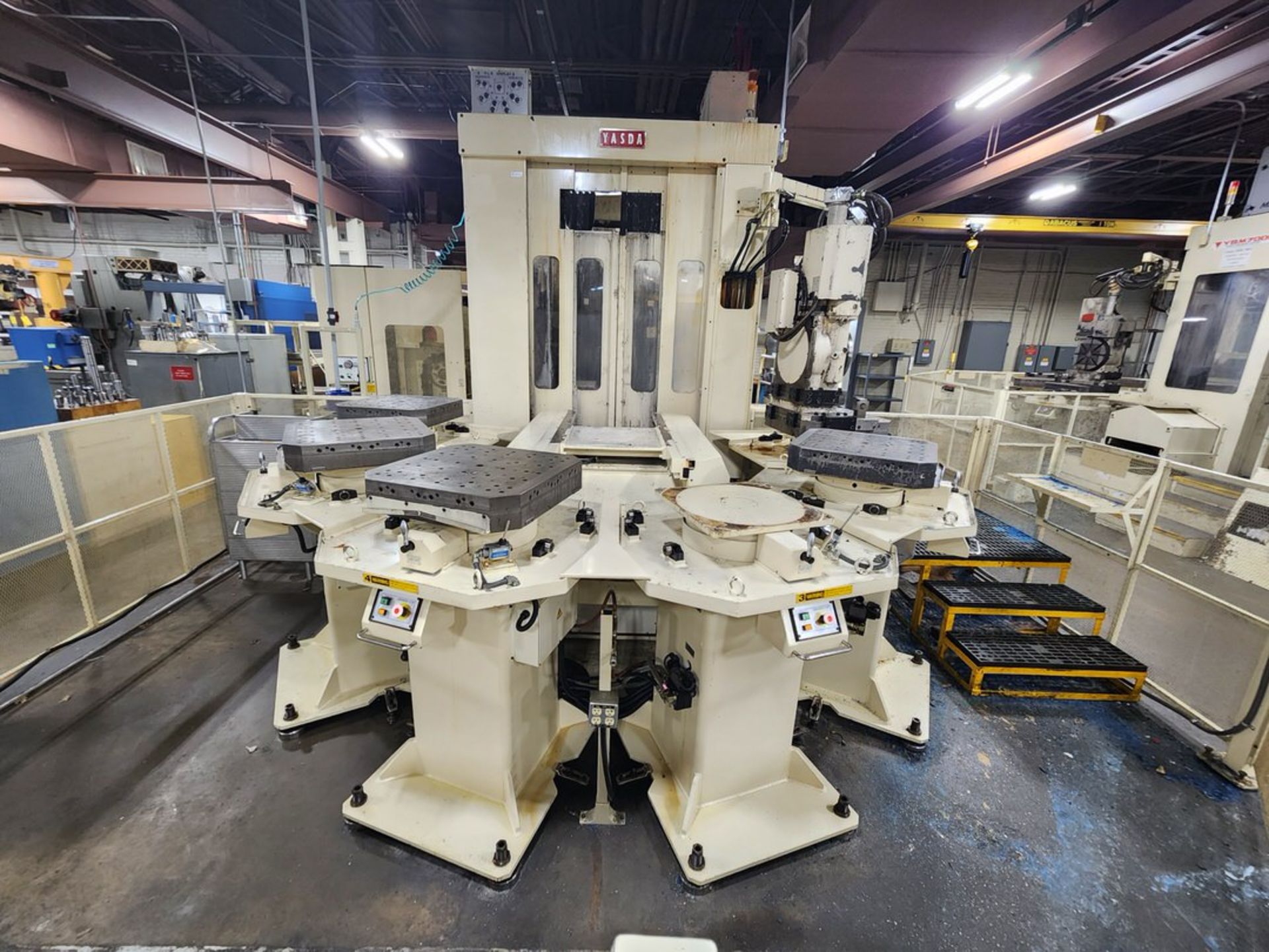 Yasda YBM-700N 5-Axis Horizontal Maching Center W/ Fanuc Series 150i-M Controller; (6) 25" - Image 8 of 38