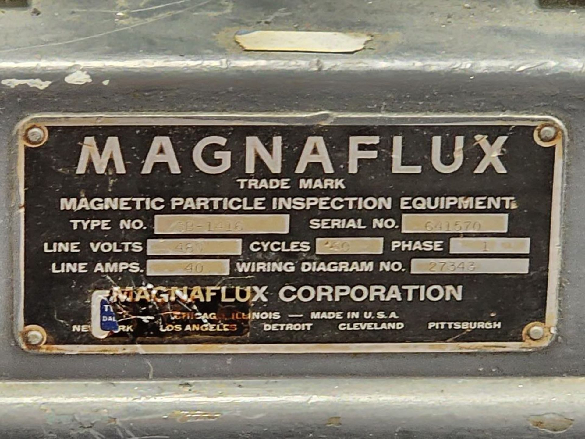 Magnaflux SB-1416 Demagnitizer (Asset# 70606) - Image 7 of 7