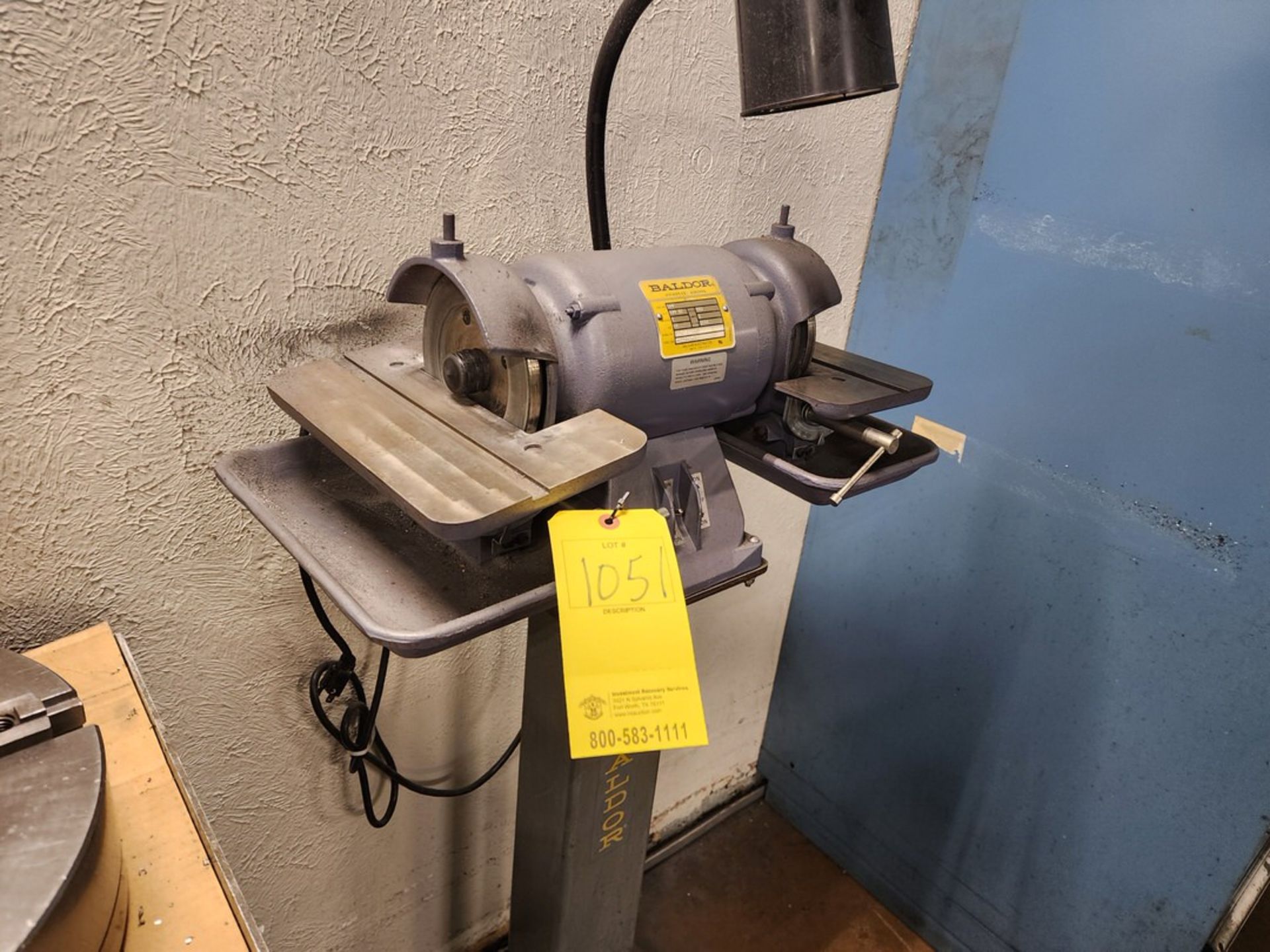 Baldor Grinder/Buffer 1/2HP, 3600Rpm - Image 4 of 6