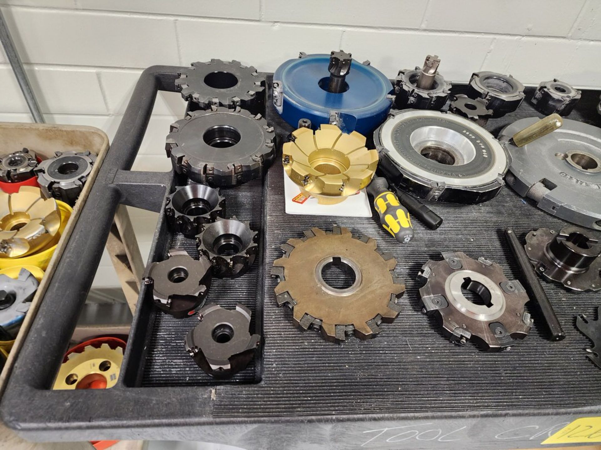 Assorted Carbide Milling Cutters W/ Cart - Image 6 of 14