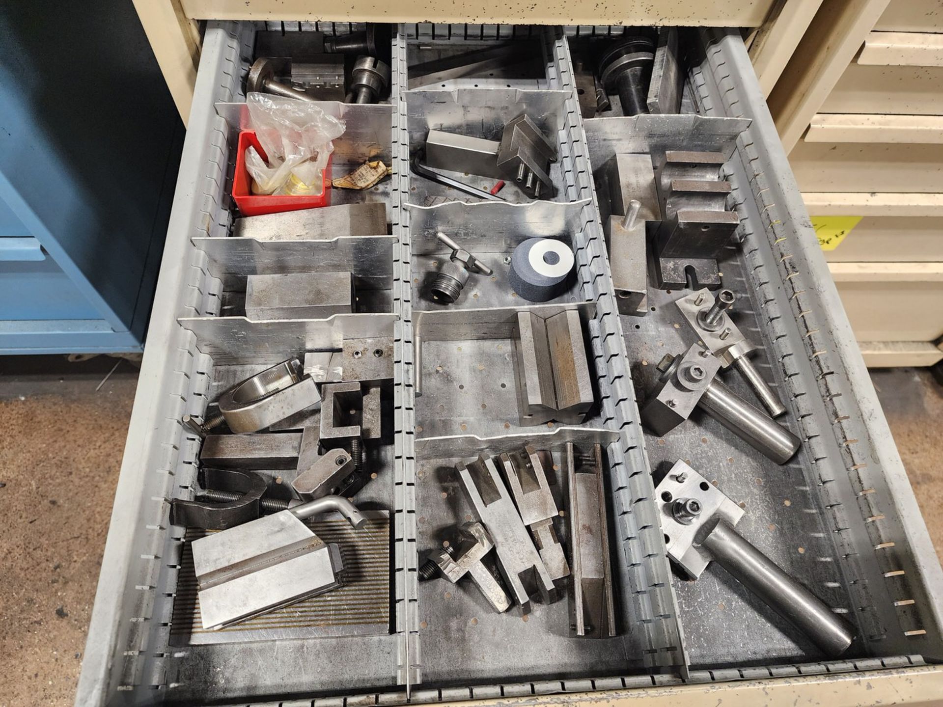 3-Bin Work Desk W/ Tooling (Contents On Top Excluded) - Image 7 of 16