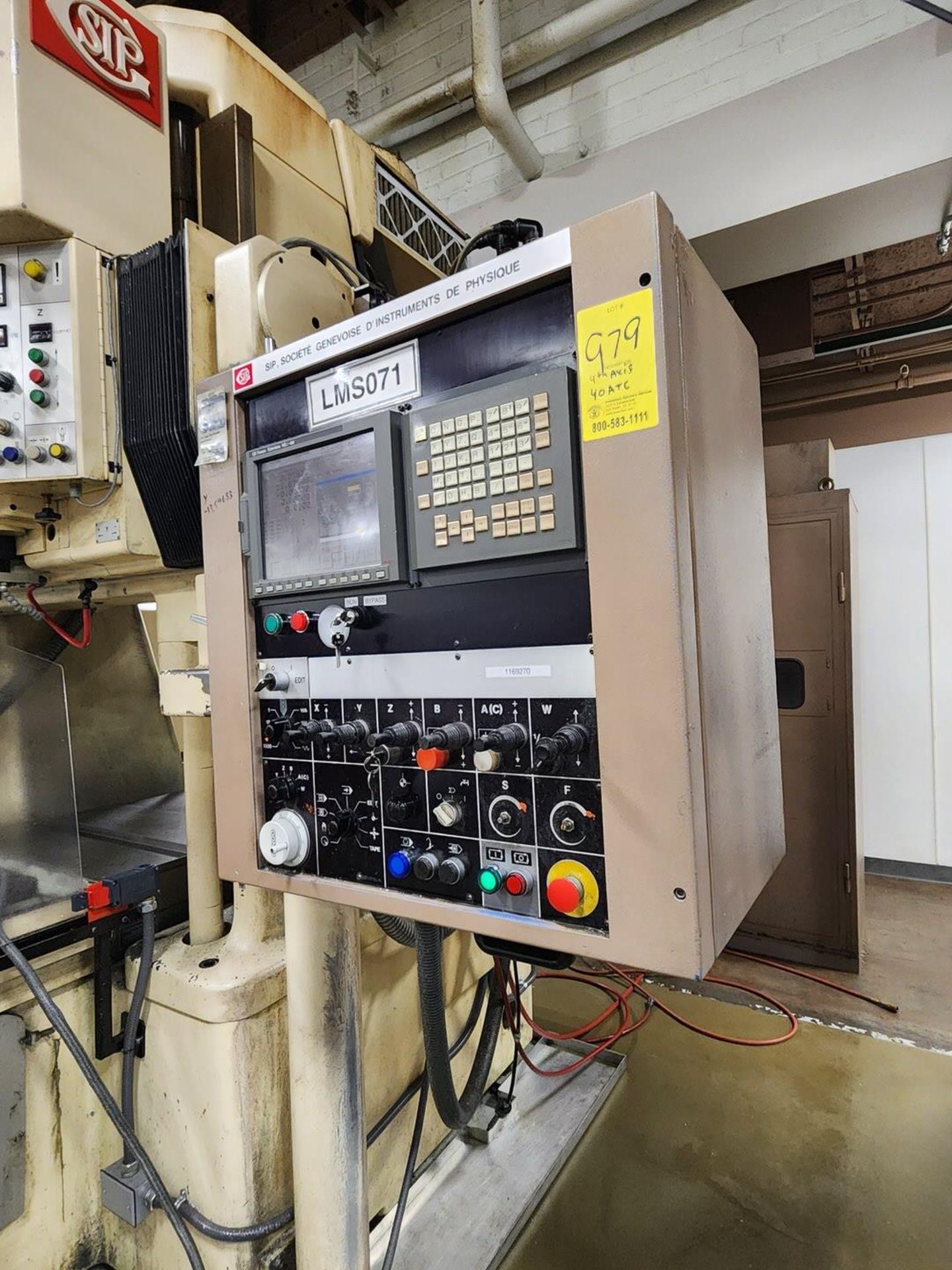 SIP SIP-640 Jig Boring Machine W/ Fanuc Series 16i-M Controller; Cutting Time: 15,304hrs - Image 17 of 36