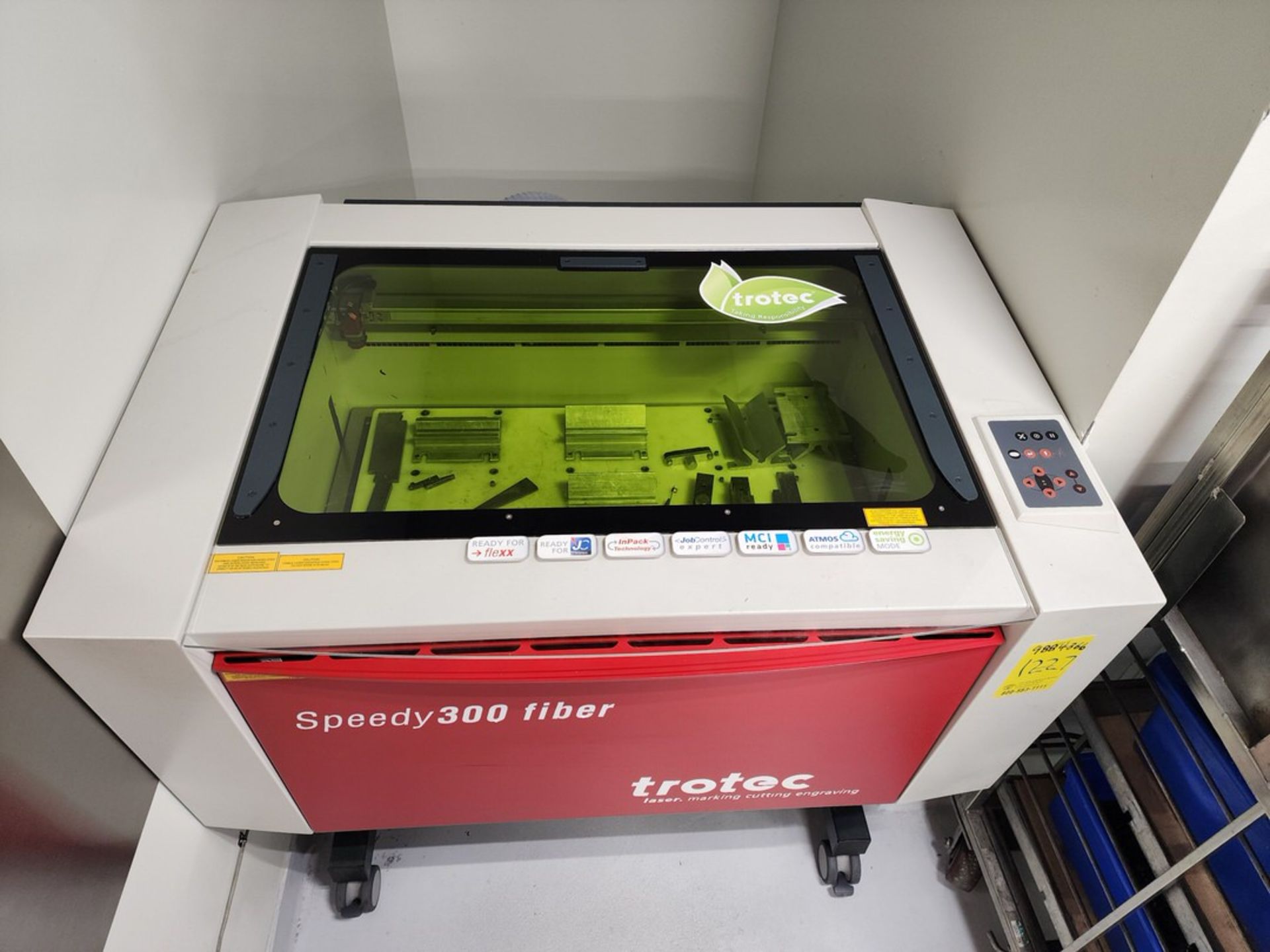 Trotec Speedy 300 Fiber Laser Marking Cutting Engraving Machine (Asset# 9884366) - Image 7 of 8
