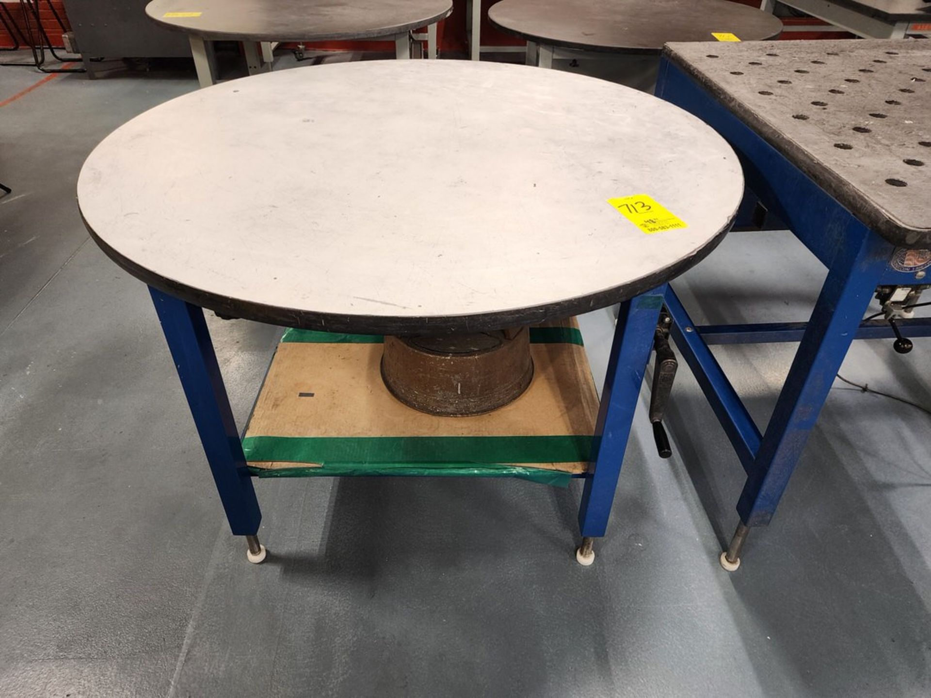 Movotec Adjustable Table 48"dia - Image 2 of 3