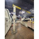 Abacus 1/4 Ton Jib Crane 132" x 92-1/2"H