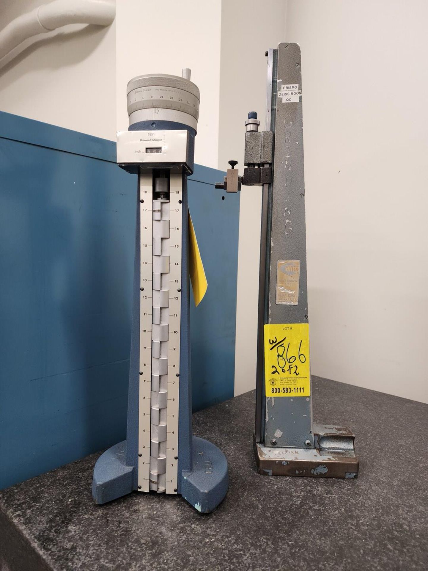 B&S Height Gage W/ Transfer Gage