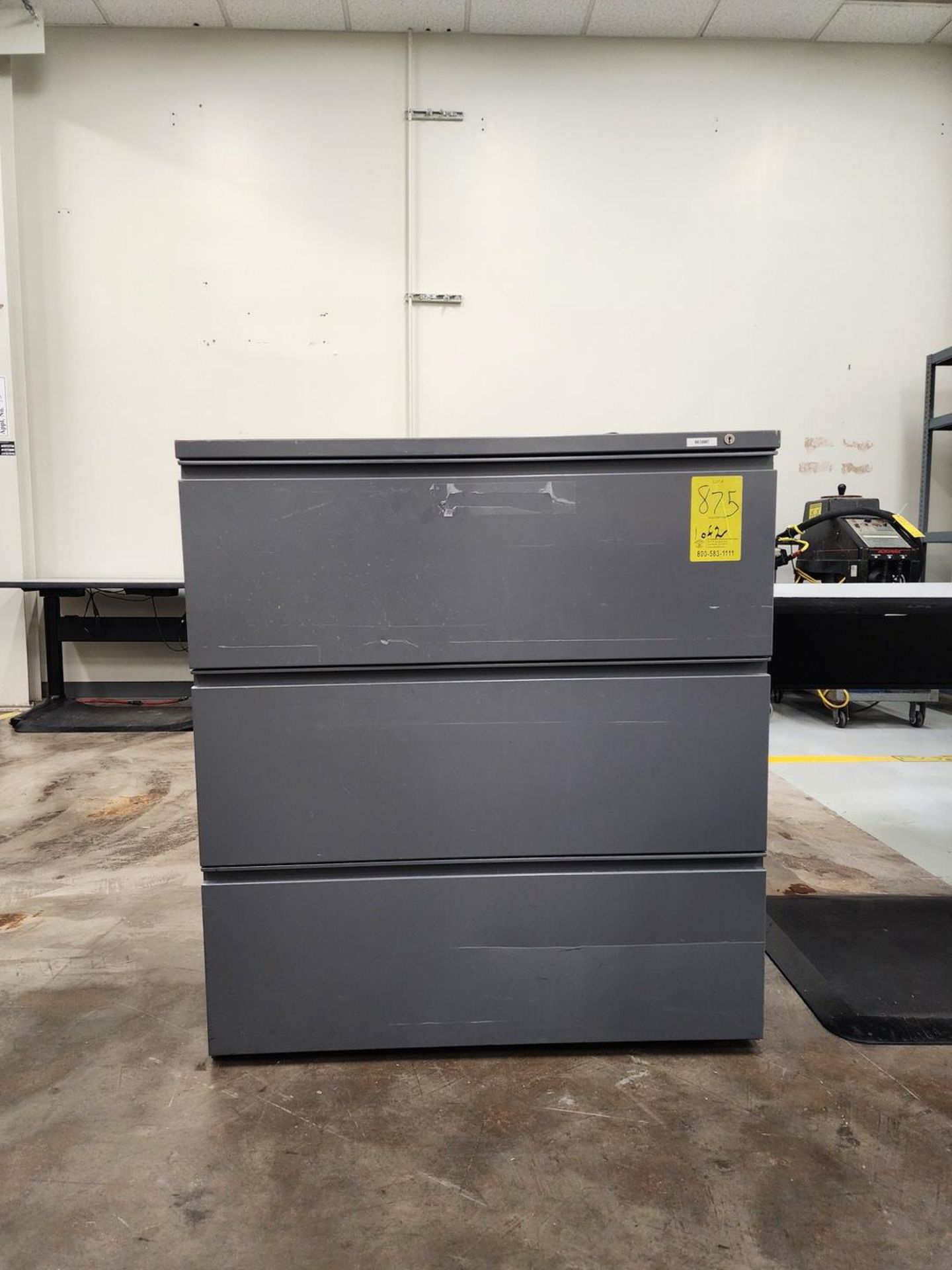 (2) Horizontal Material Cabinets - Image 2 of 5