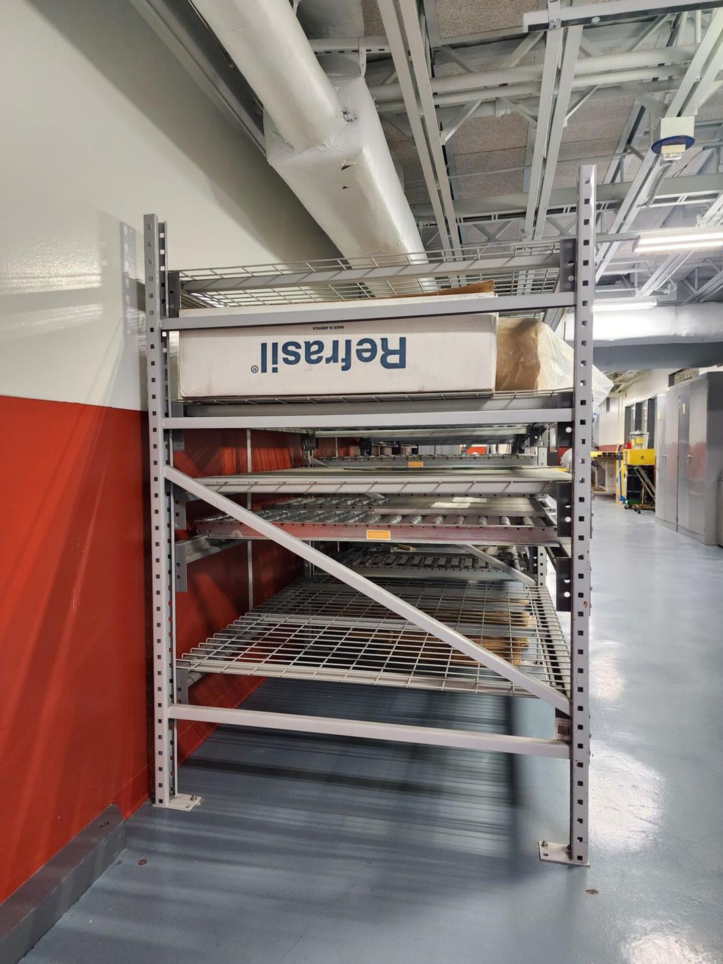 Roller Conveyer Material Rack Unit 252" x 51" x 72"H - Image 4 of 9
