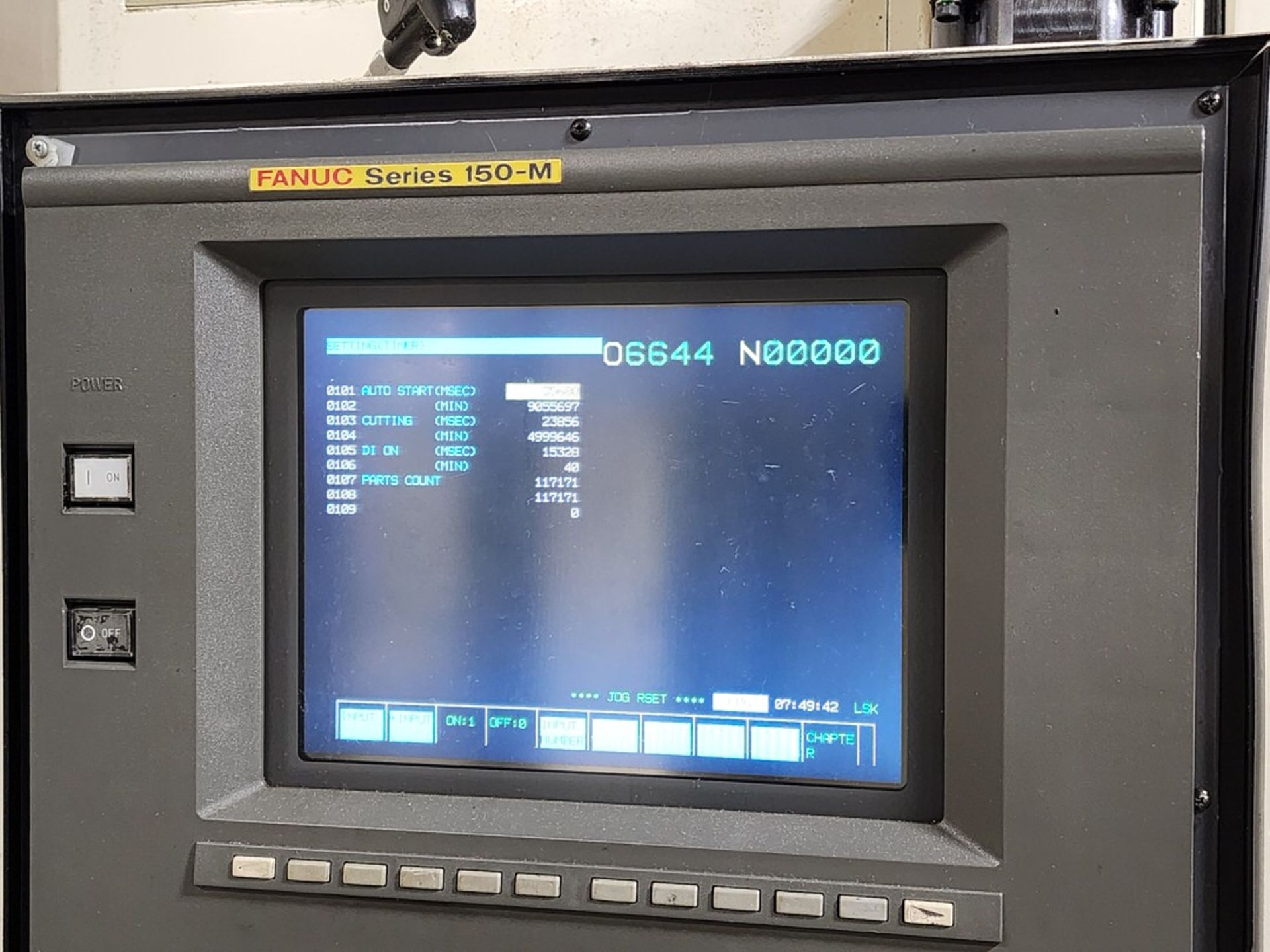 Yasda YBM-700N 5-Axis Horizontal Maching Center W/ Fanuc Series 150i-M Controller; (6) 25" - Image 25 of 38