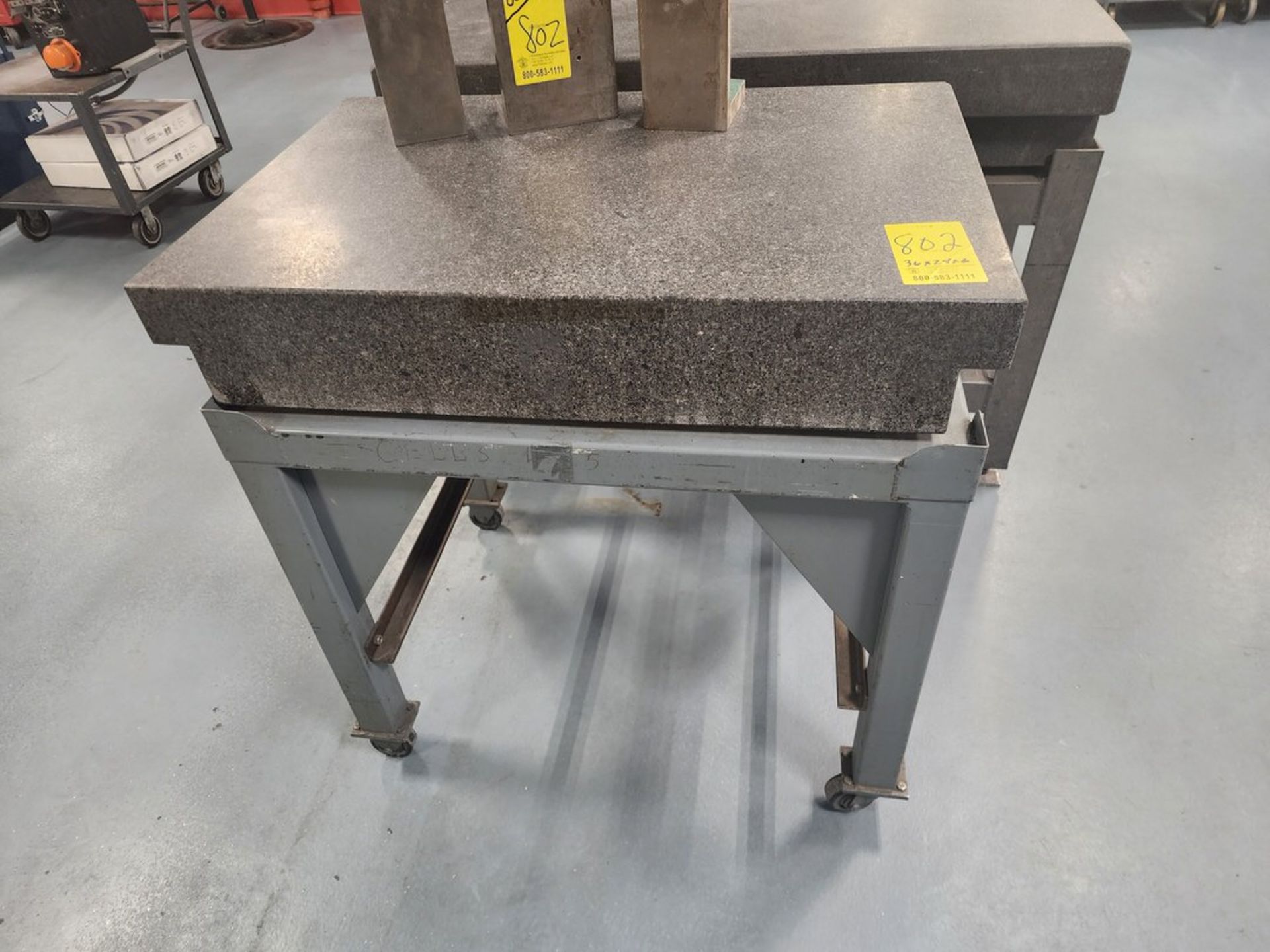 Surface Granite Plate W/ Stand 36" x 24" x 6"