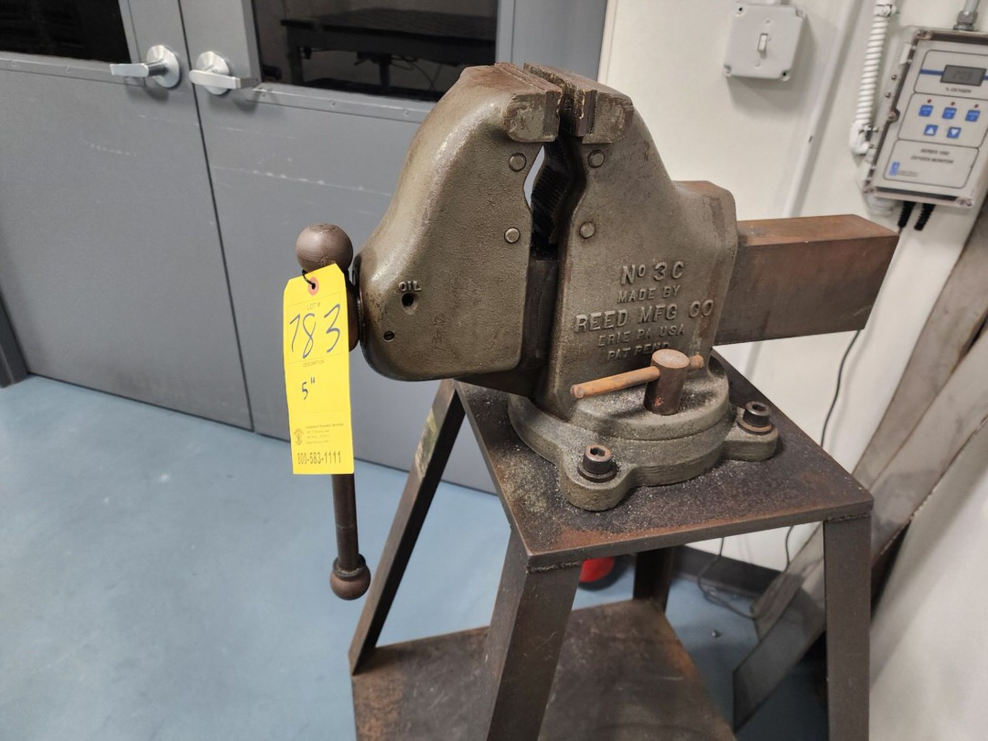 5" Vise W/ Stand - Image 3 of 4