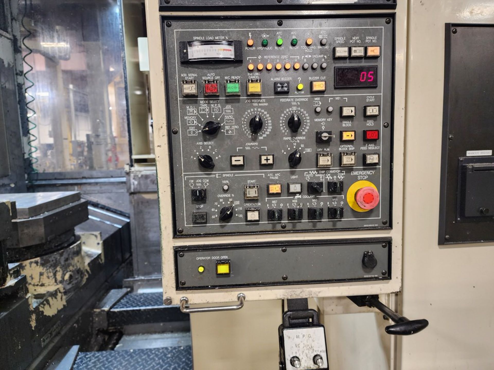 2002 Yasda YBM-700N 5-Axis Horizontal Maching Center W/ Fanuc Series 150i-M Controller - Image 25 of 42