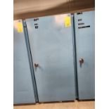 Material Cabinet W/ (106) Cat 50 Tapers