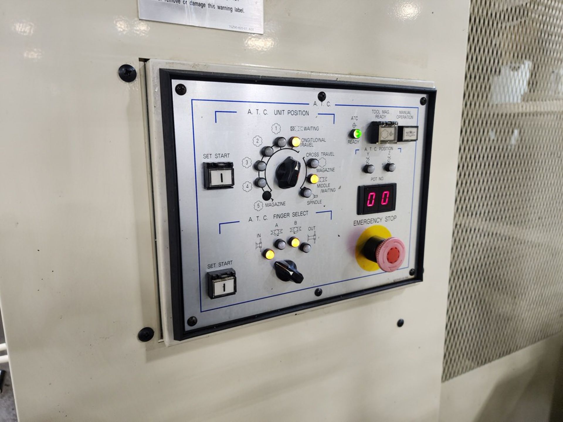 2002 Yasda YBM-700N 5-Axis Horizontal Maching Center W/ Fanuc Series 150i-M Controller - Image 14 of 42