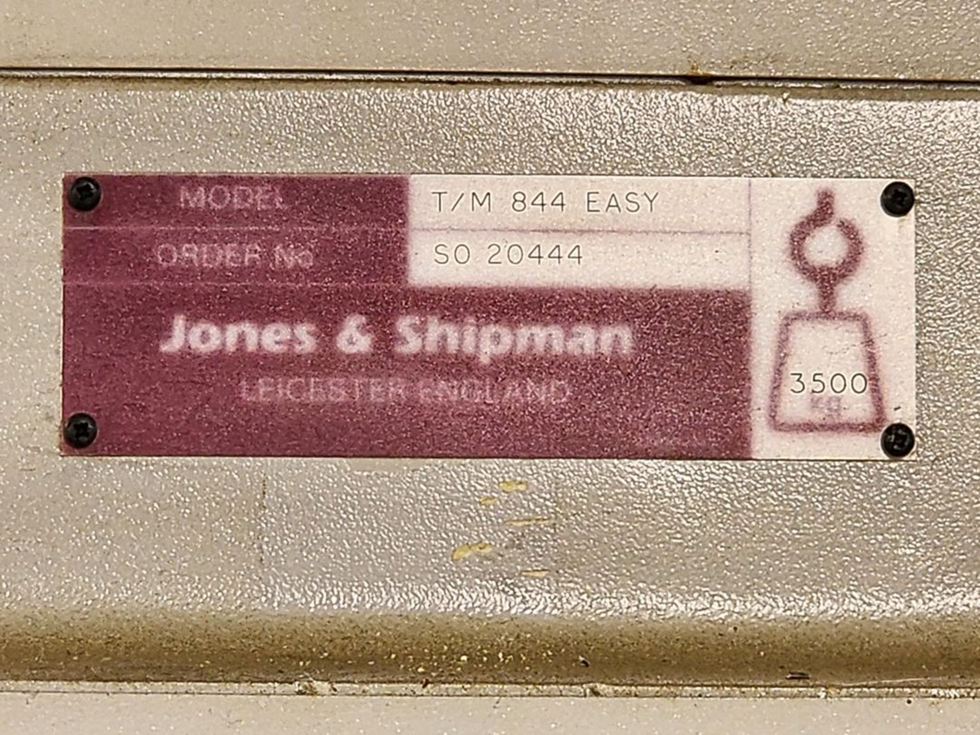Jones & Shipman T/M 8444 Easy CNC Surface Grinder W/ Tooling; W/ 2-Bin Lista Cabinet - Image 21 of 27